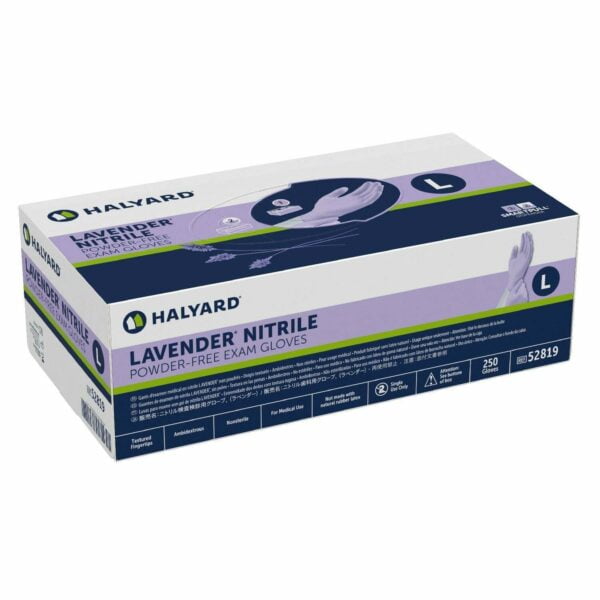 HALYARD Lavender Nitrile Exam