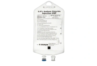 B Braun S8004-5384 Sodium Chloride Injection USP 50 ml 84/Cs