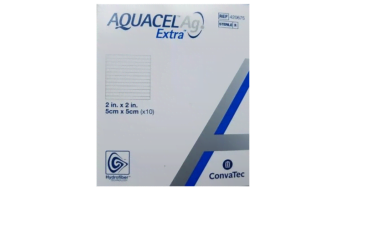ConvaTec 420675 Silver Dressing Aquacel® Ag Extra™ 2 X 2 Inch Square Sterile