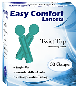 Easy Comfort Twist Top Lancets…