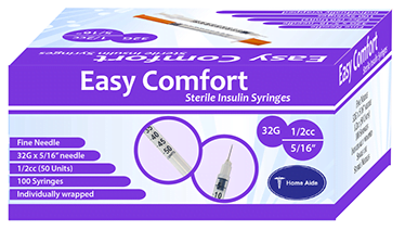 Easy Comfort Insulin Syringe..…