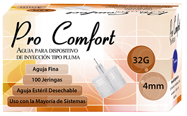 Pro Comfort Insulin Pen Needles 32G 4mm