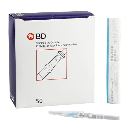 BD 381423 Insyte™ Autoguard™ 22 G 1" Peripheral IV Catheter