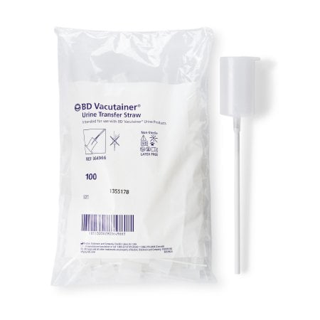 BD 364966 Vacutainer® Urine Transfer Straw & Collection System