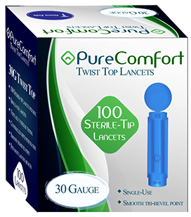 Pure Comfort Twist Top Lancets…