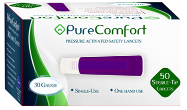 Pure Comfort Safety Lancets 30G 50 count