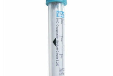 454322 Venous Blood Collection Tube Coagulation Tube Sodium Citrate Additive 13 X 75 mm