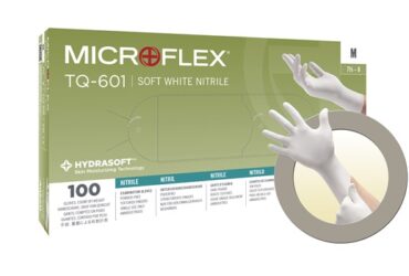 Microflex TQ601 SoftWhiteNitrile BoxOnly