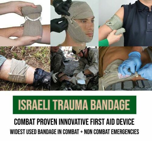 10 Pcs Trauma Bandage 6″…