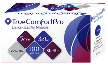 True Comfort Pro Pen Needles 5MM 32G (1 Case)