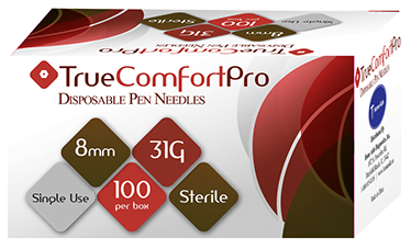 True Comfort Pro Pen Needles 8…