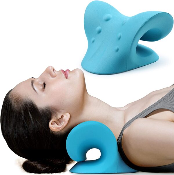 Neck and Shoulder Relaxer, Cervical Traction Device for TMJ