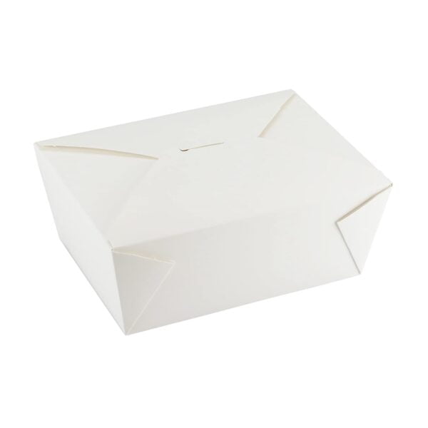 Kari Out Eco Box Size4 White Paper Food Container