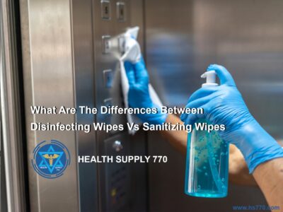 Differences Between Disinfecting And Sanitizing Wipes