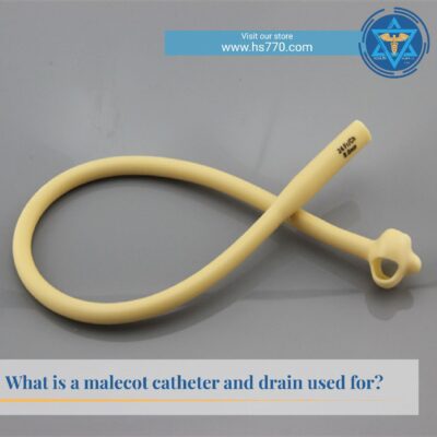 Malecot Catheter and Drain Used for