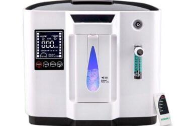 Portable Home Oxygen Generator 6L/Min Oxygen Car Travel Air Purifier Safety