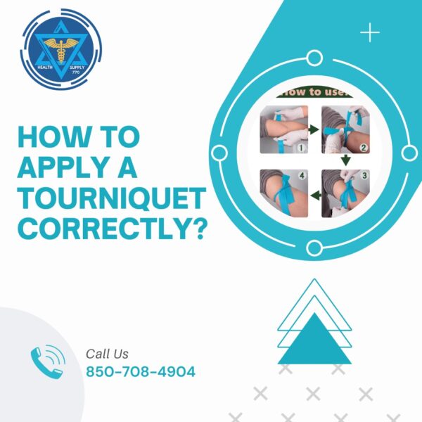 How to apply a tourniquet correctly