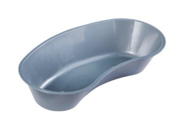 Emesis Basin McKesson Graphite 16 oz. Plastic Single Patient Use