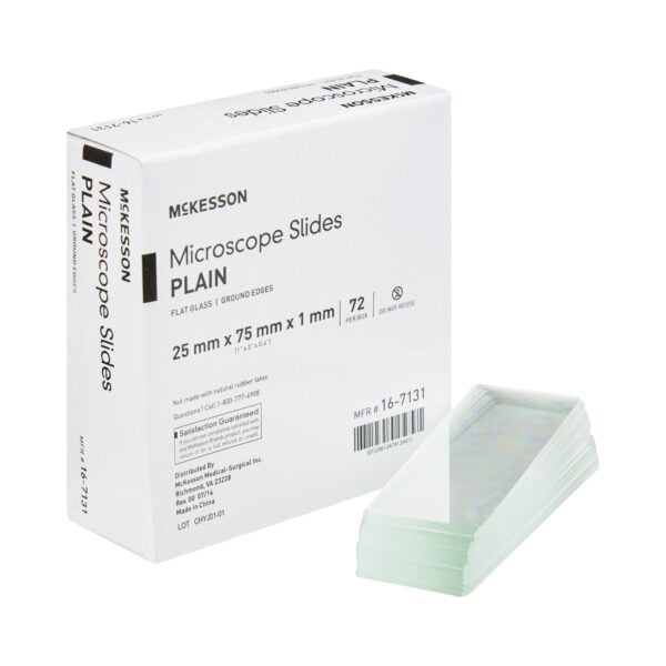 Microscope Slide McKesson 1 X 3 Inch X 1 mm Plain