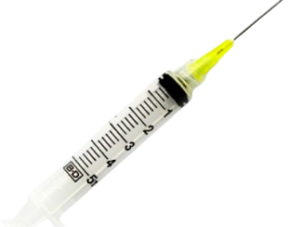 BD 309635 Syringe 5cc LL 20 Gauge 1-1/2 Inch Dtch Ndl 400/CS