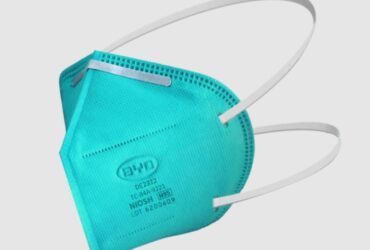 BYD DE2322 N95 Particulate Respirator Mask Packs, NIOSH Certified 960/CS