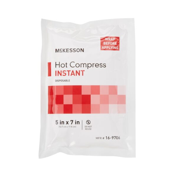 Instant Hot Pack McKesson General Purpose Small Plastic Disposable