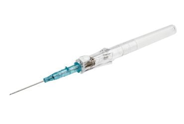 BD 382523 Peripheral IV Catheter Insyte Autoguard BC 22 Gauge 1 Inch Button Retracting Safety Needle