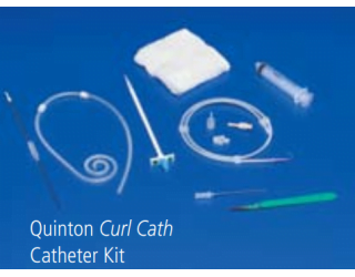 Covidien 8817278006 - Quinton Curl Catheter, 2 Cuff, 62cm, 5/CRT