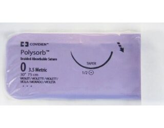 Covidien CL802 - SUTURE, POLYSORB 0 30 VIO GS-24 217Q, 36/BX
