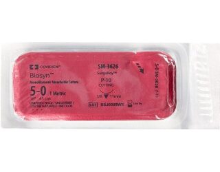 Covidien SM3626 - Suture Biosyn Mono Ud P10 5-0 18" 12/BX
