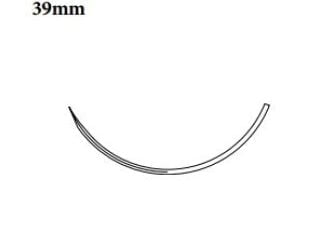 Covidien SS648 - Suture Sofsilk Silk Black C-17 2-0 30" 36/BX