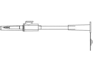 ICU Medical B1535 - SET, TRANSFER, DRY SPIKE, TUBING, 7", 50 EA/CS