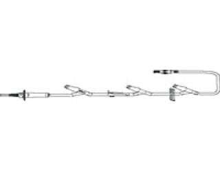 ICU Medical B35009 - IV Primary Set 15Drop 3Port 24HR 112" 50/CS