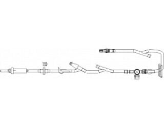 ICU Medical B5968 - SET, PRIMARY, 60DRP 24HR W/BRAVO24 130", 25/CS