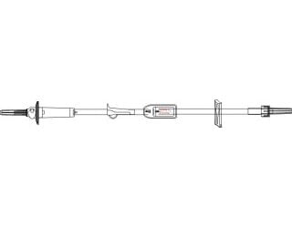 ICU Medical SF3392-20 - SET ADMINISTRATION IV 89IN (226 CM) APPX 18.9 ML, 20 DROP W/0.2 MICRON FILTER, LUER LOCK, 50/CS
