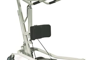 Invacare Get-U-Up Hydraulic Sit to Stand Patient Lift, 350 lb. Weight Capacity, GHS350
