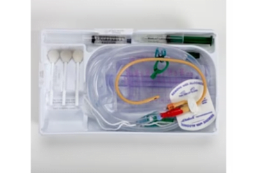 Bard #A119416M Indwelling Catheter Tray Surestep® Foley / Temperature Sensing 16 Fr. Without Balloon Latex 10/CS