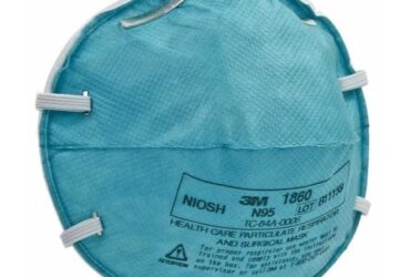 3M 1860 Health Care Particulate Respirator and Surgical Mask N95 120/CS