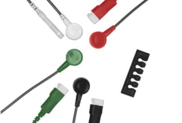 ConMed DA36-05 D Series 5 Lead Snap Style Shielded Safety Leadwires 5/PK