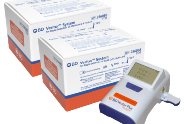 BD 256095 Respiratory Test Kit Veritor System SARS-CoV-2 Influenza A + B 2 X 30 Tests CLIA Waived
