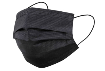 Aoshang ASTM Level 3 High Performance Procedure Mask 98% filtration Disposable Black (50/BX)