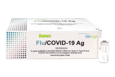 LifeSign 33225 Respiratory Test Kit Status COVID-19 Flu A and B 25 Tests CLIA Waived