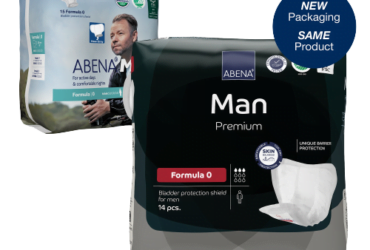 Abena 1000017161 Bladder Control Pad Abena™-Man 9 Inch Length Light Absorbency Fluff / Polymer Core Formula 0 (240/CS)