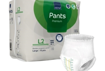 Abena 1000021326 Unisex Adult Absorbent Underwear Premium Pants L2 Pull On with Tear Away Seams Large Disposable Moderate Absorbency (90/CS)