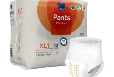 Abena 1000021328 Unisex Adult Absorbent Underwear Premium Pants XL1 Pull On with Tear Away Seams X-Large Disposable Moderate Absorbency (96/CS)