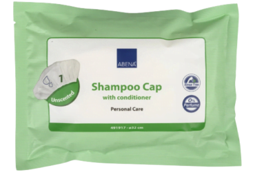 Abena 491917 Shampoo Cap Abena Individual Packet Unscented (30/CS)