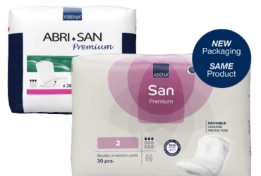 Abena 9260 Bladder Control Pad Abena® San Premium 10 Inch Length Light Absorbency Fluff / Polymer Core One Size Fits Most (252/CS)