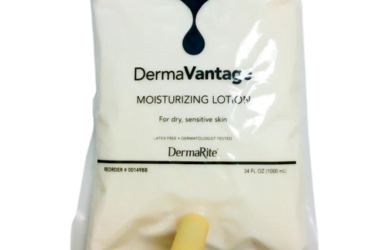 DermaRite 00149BB Hand and Body Moisturizer DermaVantage® 1,000 mL Dispenser Refill Bag Scented Lotion (10/CS)