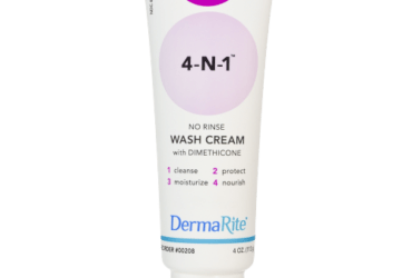 DermaRite 00208 Rinse-Free Body Wash DermaRite® 4-N-1™ Cream 4 oz. Tube Fresh Scent (24/CS)