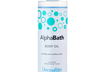 DermaRite 0078 Bath Oil AlphaBath® 7.5 oz. Bottle Scented Oil (48/CS)